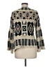 Moth Print Ivory Pullover Sweater Size M - photo 2