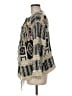 Moth Print Ivory Pullover Sweater Size M - photo 5