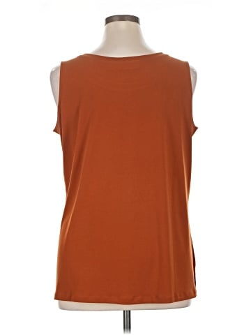 Susan Graver Sleeveless T-Shirt (view 2)