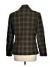 Talbots Plaid Brown Wool Blazer Size 12 - photo 2