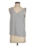 Express 100% Polyester Gray Sleeveless Top Size S - photo 1