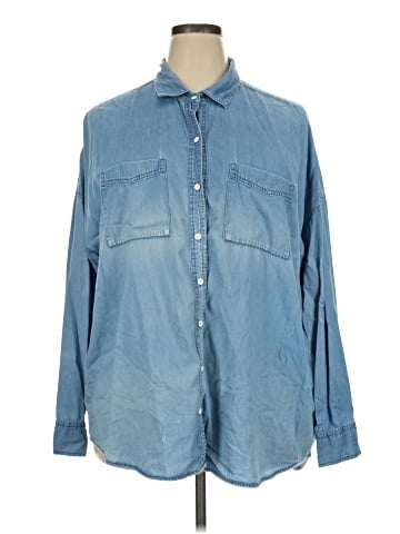 Old Navy Long Sleeve Button-Down Shirt (view 1)