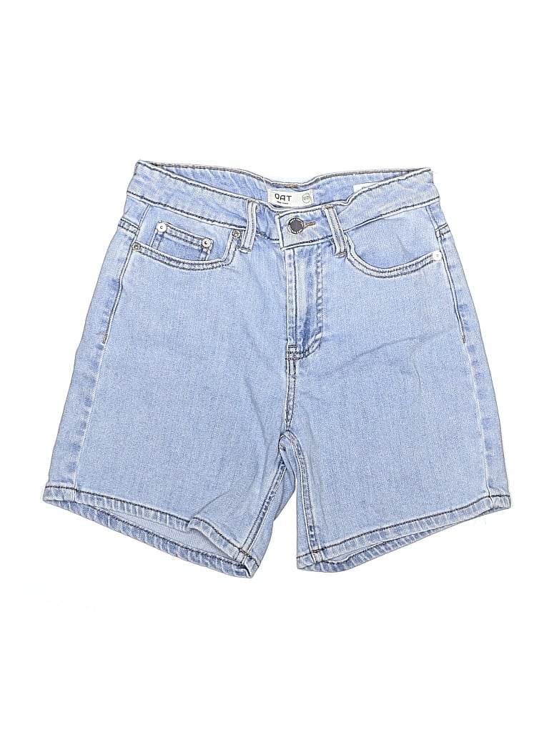Pre-owned Oat Denim Shorts In Blue