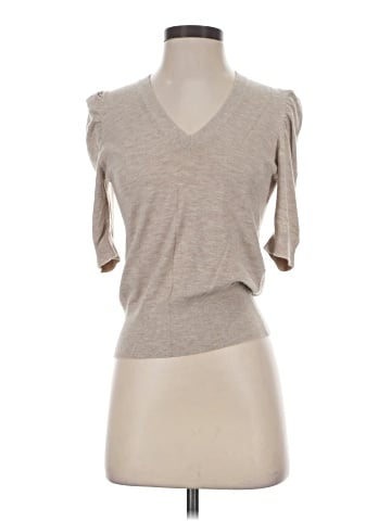 White House Black Market Short Sleeve Turtleneck (view 1)