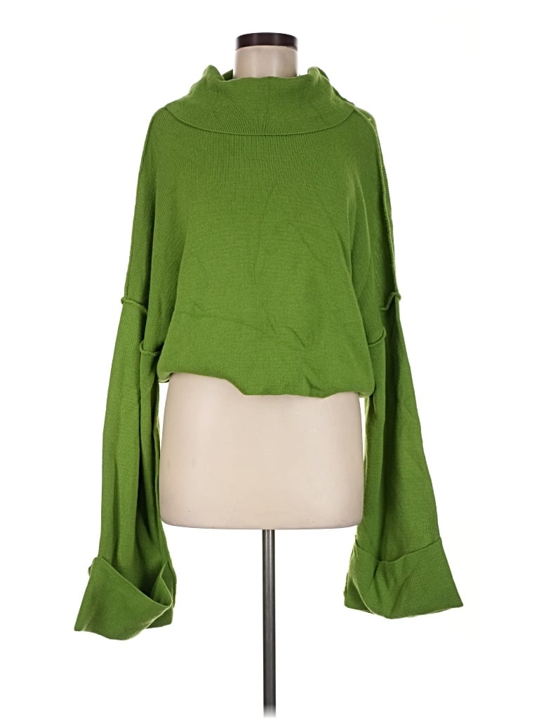 Pre-owned Nasty Gal Inc. Pullover Sweater In Green