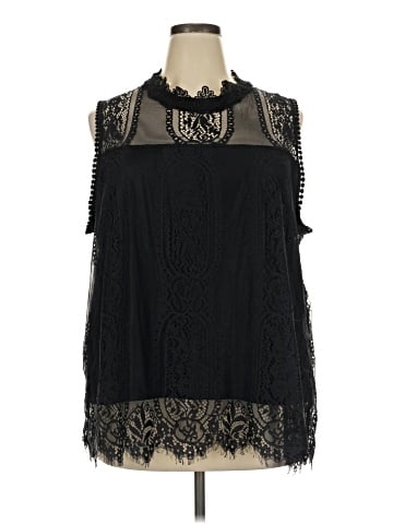 NY Collection Sleeveless Blouse (view 1)