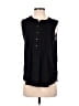 Allison Joy 100% Polyester Black Sleeveless Blouse Size S - photo 1