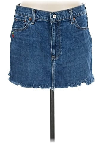 Abercrombie & Fitch Denim Skirt (view 1)