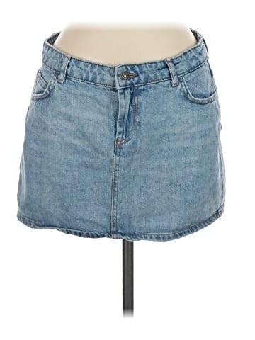 Subdued Denim Skirt (view 1)