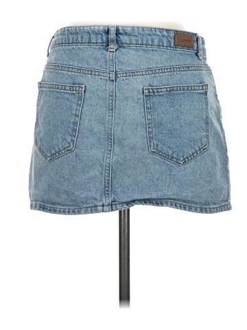 Subdued Denim Skirt (view 2)