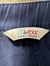 D&Co. Solid Blue Track Pants Size XS - photo 7