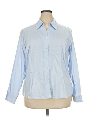 Kasper Long Sleeve Button-Down Shirt (view 1)