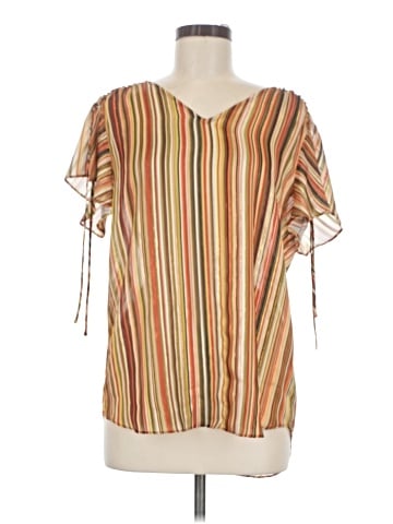 Tahari Short Sleeve Blouse (view 1)