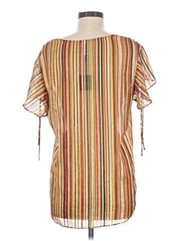 Tahari Short Sleeve Blouse (view 2)