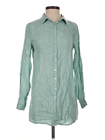 H By Halston Long Sleeve Button-Down Shirt (view 1)