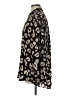 Zara Animal Print Black Long Sleeve Blouse Size M - photo 5