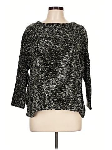 Joan Vass Pullover Sweater (view 1)