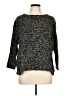 Joan Vass Tweed Black Pullover Sweater Size 10 (2) - photo 1