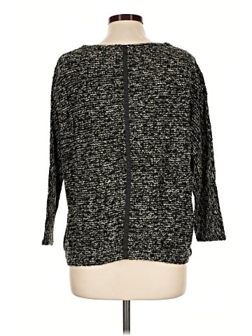 Joan Vass Pullover Sweater (view 2)