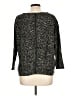 Joan Vass Tweed Black Pullover Sweater Size 10 (2) - photo 2