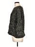 Joan Vass Tweed Black Pullover Sweater Size 10 (2) - photo 5