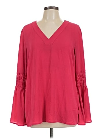 MICHAEL Michael Kors Long Sleeve Blouse (view 1)