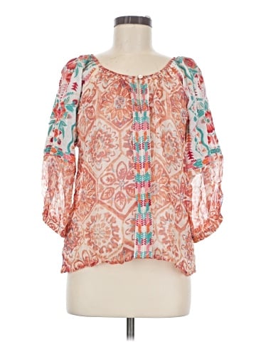Tolani 3/4 Sleeve Blouse (view 1)