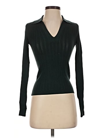 Madewell The Signature Knit Johnny-Collar Sweater (view 1)