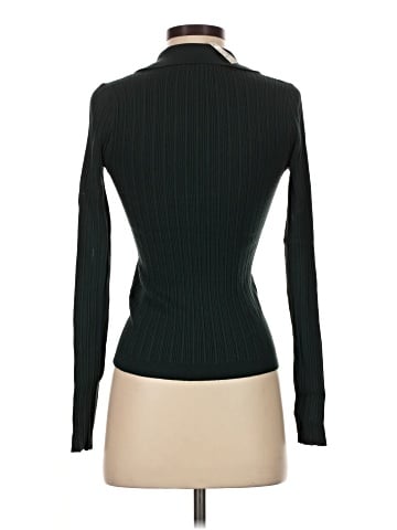 Madewell The Signature Knit Johnny-Collar Sweater (view 2)
