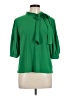 CeCe Green 3/4 Sleeve Blouse Size L - photo 1