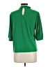 CeCe Green 3/4 Sleeve Blouse Size L - photo 2