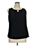 Blooming Jelly Black Sleeveless Blouse Size XL - photo 1