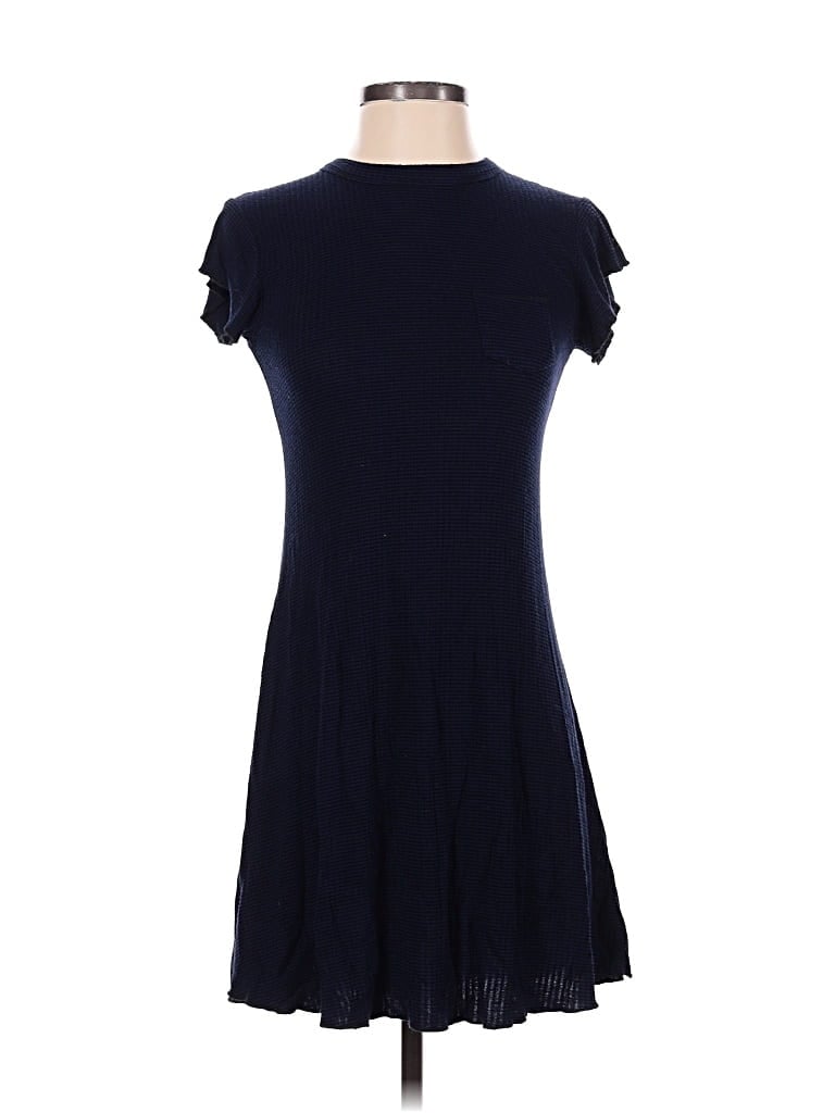 Pre-owned Bdg Casual Dress In Blue
