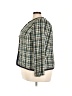 Talbots Tweed Ivory Green Blazer Size 22 Petite - photo 5