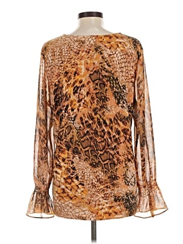 Susan Graver Long Sleeve Blouse (view 2)