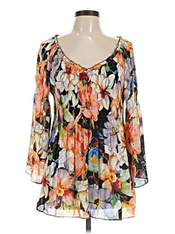 Spense 3/4 Sleeve Blouse (view 1)