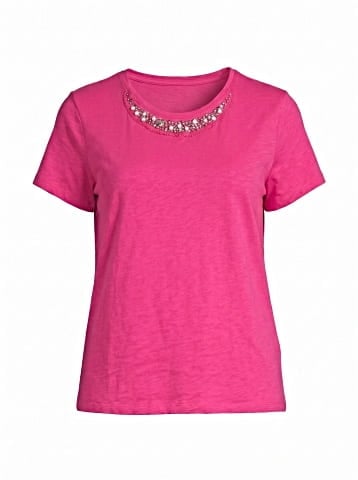 St. John's Bay Short Sleeve Top (view 1)