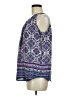 DR2 100% Polyester Blue Sleeveless Blouse Size M - photo 5