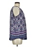 DR2 100% Polyester Blue Sleeveless Blouse Size M - photo 4