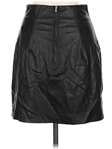 H&M Faux Leather Skirt (view 2)