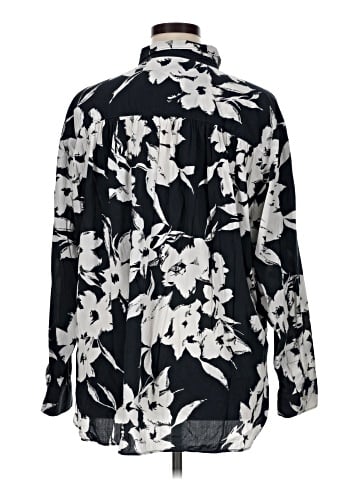 Lands' End Long Sleeve Button-Down Shirt (view 2)