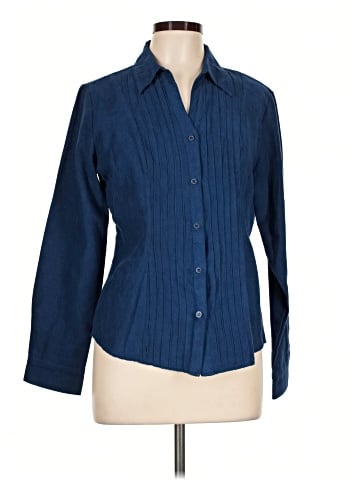 Lemon Grass Long Sleeve Button-Down Shirt (view 1)