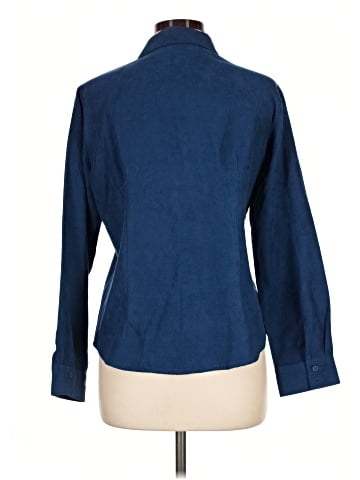 Lemon Grass Long Sleeve Button-Down Shirt (view 2)