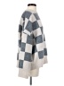 OAK + FORT Checkered-gingham Gray Pullover Sweater Size XS - photo 4