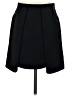 Zara Basic 100% Polyester Solid Black Formal Skirt Size XS - photo 1
