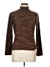 Rafaella Brown Long Sleeve Top Size L - photo 1