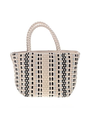 Madewell The Handwoven Mini Tote in Stripe (view 1)