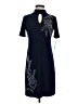 MSK Blue Casual Dress Size S (petite) - photo 1