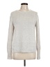 Ann Taylor Solid Silver Pullover Sweater Size L - photo 1