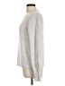 Ann Taylor Solid Silver Pullover Sweater Size L - photo 5